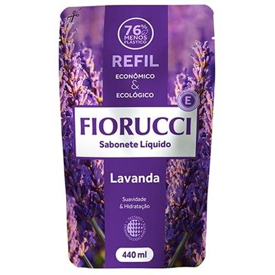 Refil Sabonete Líquido Fiorucci Lavanda 440ml