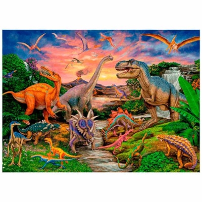 Quebra-Cabeça Grow 2000 Peças Dinossauros - 4266