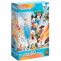 Quebra-Cabeça Grandão 48 Peças - Princesas Disney - Toyster - MP Brinquedos