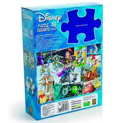 Brinquedos - Quebra-Cabeça 1000 Peças - Disney - Grow - Loja Virtual