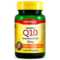 Coenzima Q10 50mg 60 Cápsulas Maxinutri