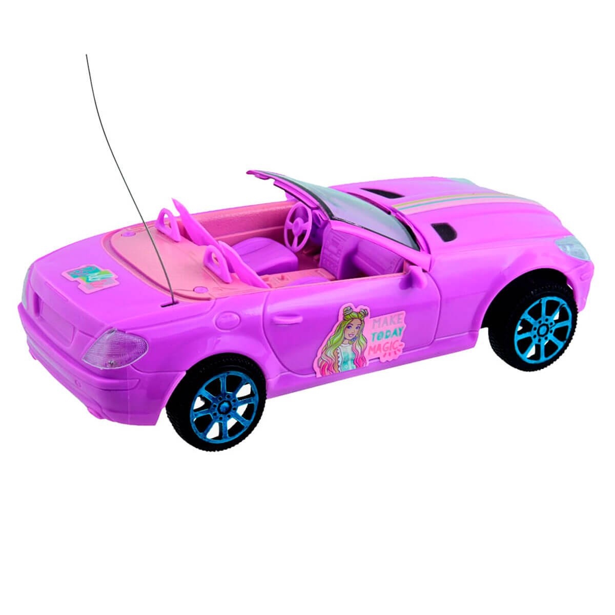 Carro Candide De Controle Remoto Barbie Fashion Driver - 1834