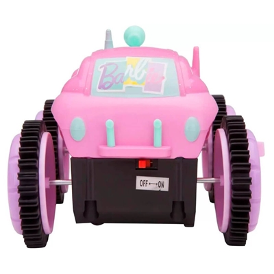 Carrinho De Controle Remoto Candide Glamou Flip Barbie - 1851