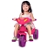 Triciclo Bandeirante Velobaby G2 Passeio E Pedal Rosa - 357