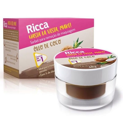 Sorbet Para Remoção de Maquiagem Ricca 40g