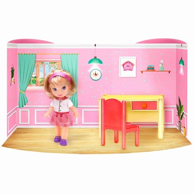 CASA DOS SONHOS DA BARBIE - ESTRELA - ESCADA LATERAL.