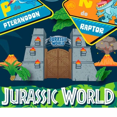 Jogo Mimo Jurassic World 8 Peças Para Encaixar