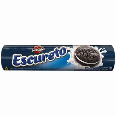 Biscoito Recheado Escureto 125g