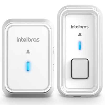 Campainha Smart Intelbras Sem Fio Com Bateria Branco - CIB101