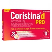Coristina D Pro 16 Comprimidos Farmasa Referência