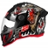 Capacete Pro Tork Stealth Dragão Brilhante TAM 60 Preto e Vermelho CAP-951PT