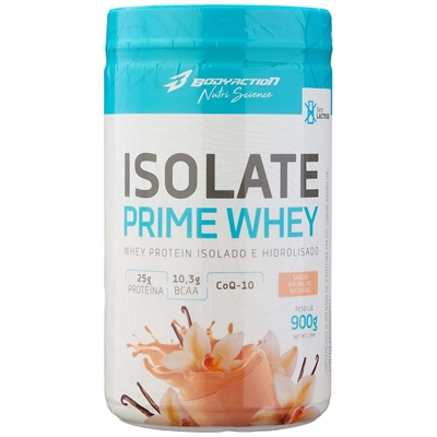 Whey Isolate Prime Bodyaction Baunilha 900g