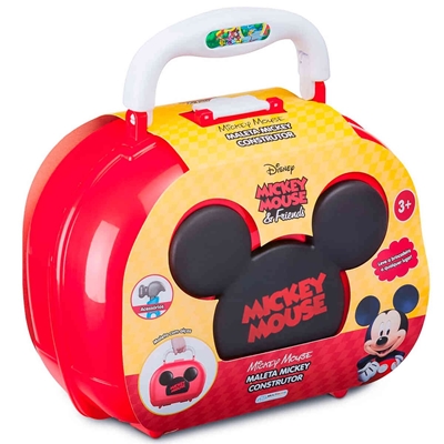 Maleta Multikids Mickey Construtor Com 8 Acessórios - BR1564