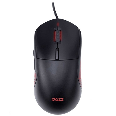 Mouse Com fio Dazz Genesis Preto