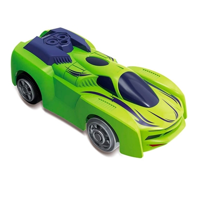 Carro Hot Wheels Com Chave Lançador Verde - Fun Divirta-se