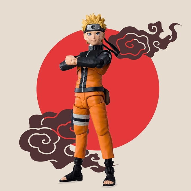 Boneco Fun Naruto Shippuden Bandai Uzumaki 12cm F0075-8