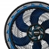 Ventilador de Mesa Arno 40cm Xtreme Force Breeze Preto E Azul VB40