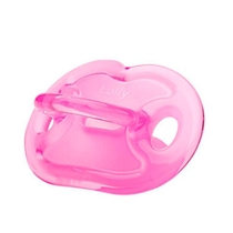 Chupeta Lolly 100% Silicone Ortodôntico 1 Rosa