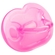 Chupeta Lolly 100% Silicone Ortodôntico 2 Rosa