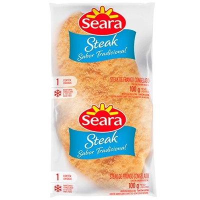 Frango Empanado Seara Steak 100g