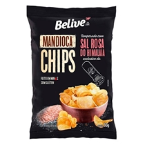 Chips De Mandioca Belive Sal Rosa 50g