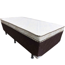 Cama Box Conjugado Solteiro Iara Mola Bonnell Euro Top 88x188x58 (MP)