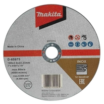 Disco Makita De Corte Para Inox 180x2x22.23mm D-65975 (MP)