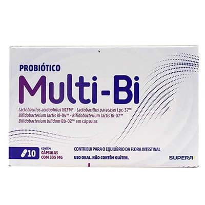 Multi-Bi  335mg 10 Cápsulas Supera