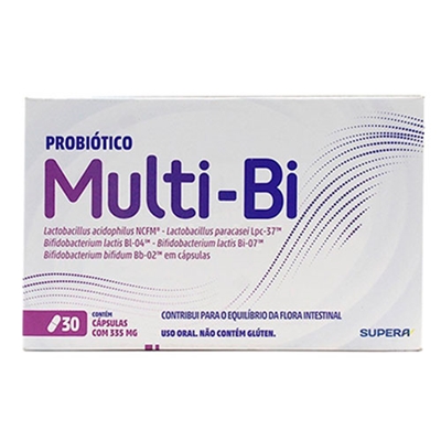 Multi-Bi  335mg 30 Cápsulas Supera Outros