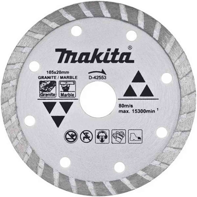 Disco De Corte Makita Diamantado Turbo 105x20mm D-42553 (MP)