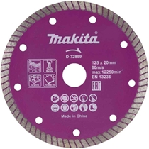 Disco De Corte Makita Diamantado Multimateriais 125mm D-72899 (MP)