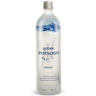 Vodka Intencion Garrafa Vidro 900ml