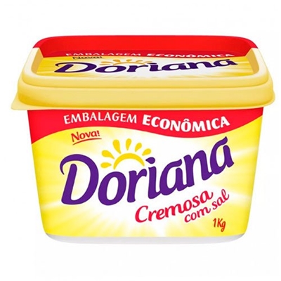 Margarina Doriana Cremosa com Sal 1kg