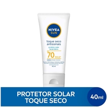 Protetor Solar Facial Nivea Toque Seco Antissinais Fps 70 40ml