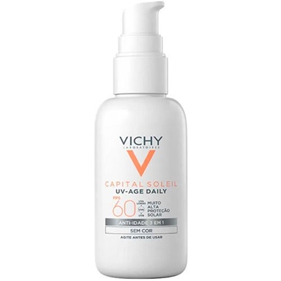 Protetor Solar Facial Vichy  UV-Age Daily FPS60 - 40g