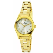 Relógio Feminino Champion CH24991H Analógico Pulseira de Aço Dourado