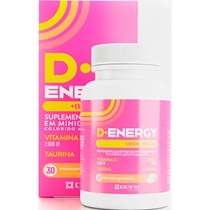 Vitamina D 2000 Ui + Zinco D- Energy 30mg 30 Minicomprimidos