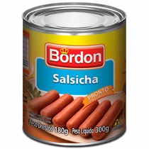 Salsicha Bordon Lata 180g
