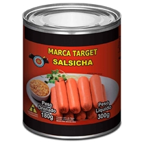 Salsicha Target Lata 180g