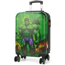 Mala Infantil Pequena Luxcel Avengers Hulk Verde - MF10355AG