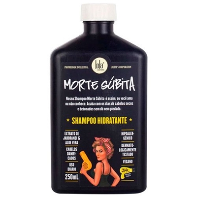 Shampoo Hidratante Lola Cosmetics Morte Súbita 250ml