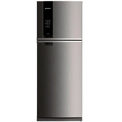 Geladeira Brastemp Frost Free Duplex 462 Litros Twist Advanced Inox BRM56BK