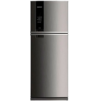 Geladeira Brastemp Frost Free Duplex 462 Litros Twist Advanced Inox BRM56BK