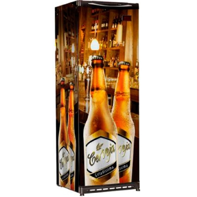 Cervejeira Esmaltec Vertical Frost Free 300 Litros Adesivada CV300R