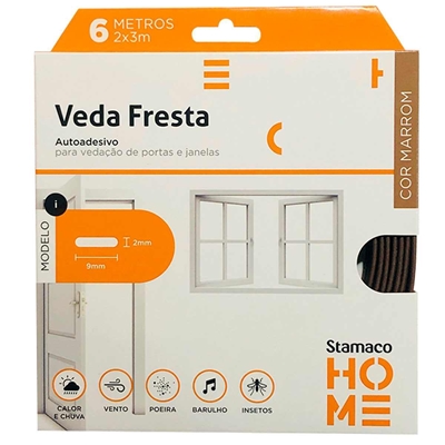 Veda Fresta Stamaco Modelo I 6 Metros Marrom (MP)