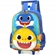 Mochila de  Rodinha Luxcel Baby Shark Azul Escuro - IC37476BS