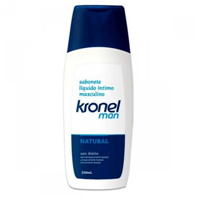 Sabonete Líquido Íntimo Masculino Kronel Natural 250ml