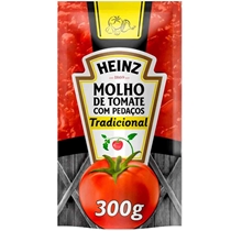 Molho de Tomate Heinz Tradicional 300g Sachê