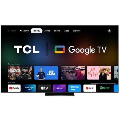 Smart TV TCL 65" QLED 4k UHD Mini Led Google TV Bluetooth 65C835