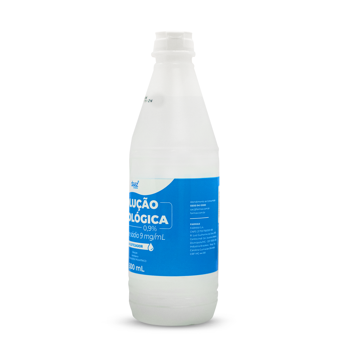 Soro Fisiológico Daaz 500ml